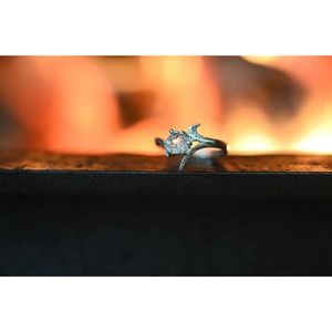 art deco ring, minimalist ring, uncut diamond ring, promise ring, raw st…